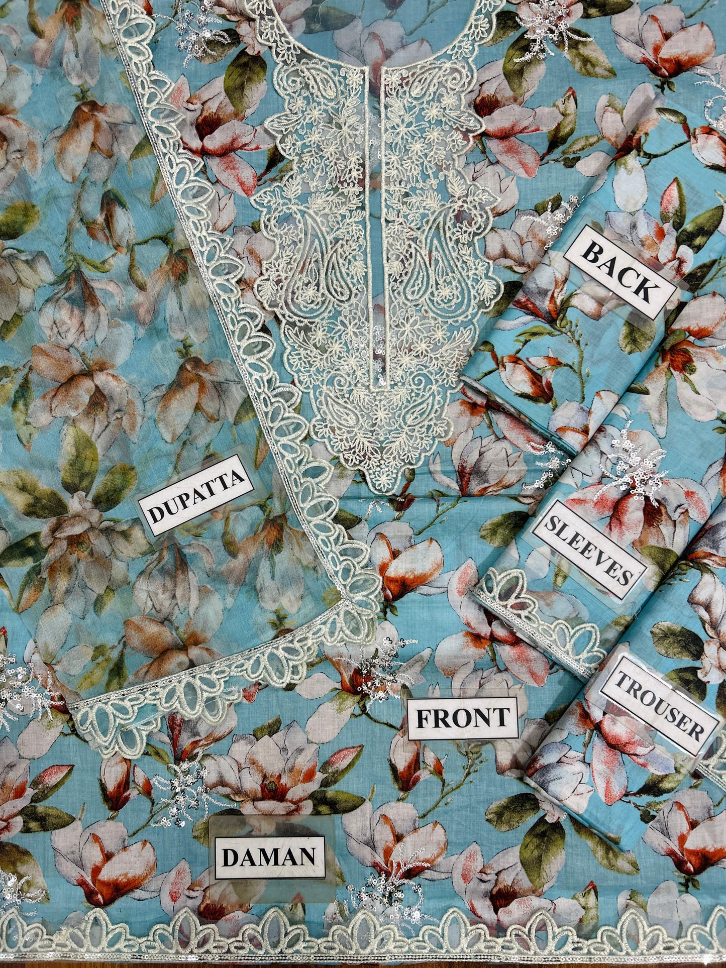 Aneela Most Demanding Premium Pure Lawn With Chiffon Emb Duppata 26