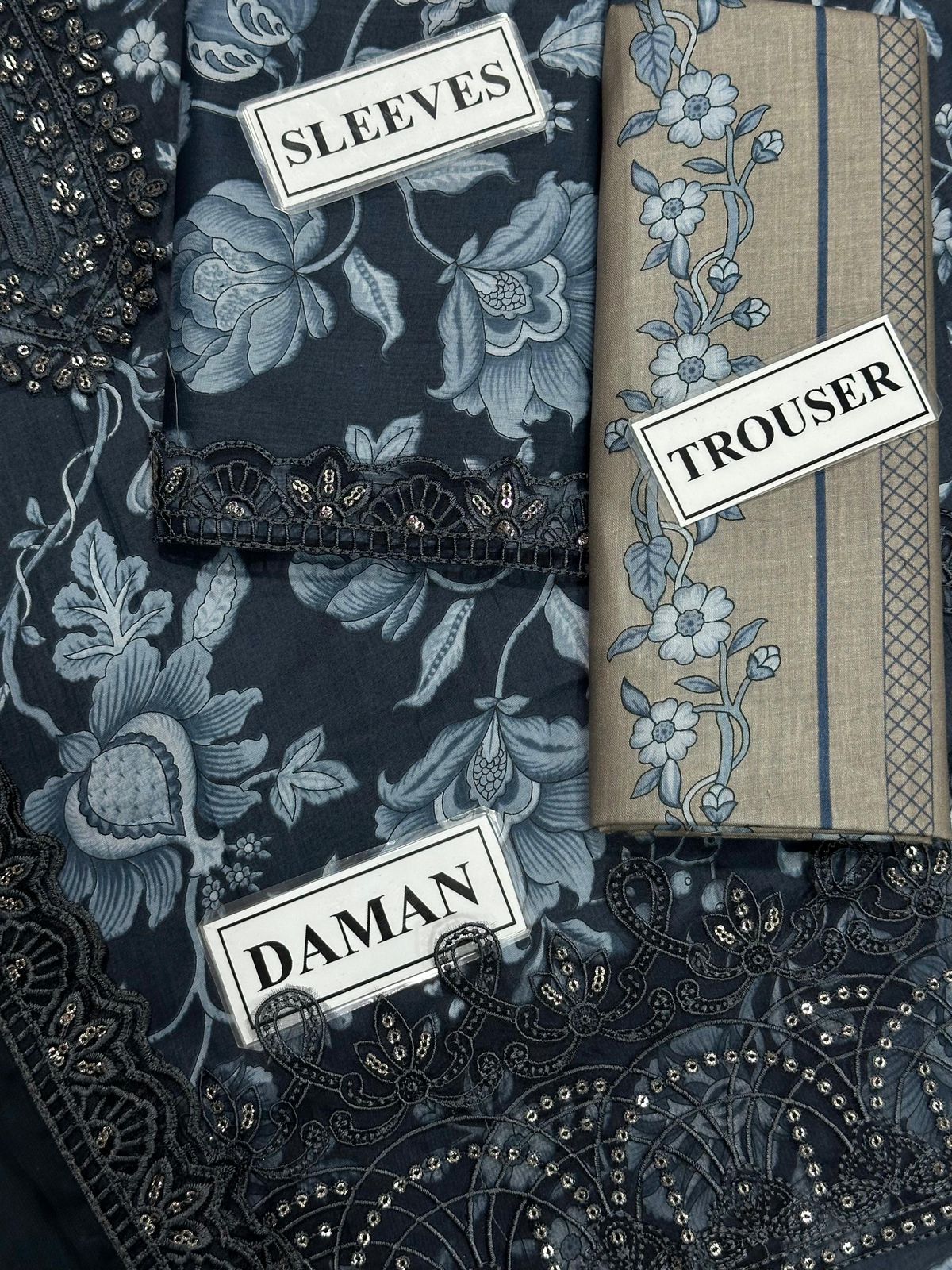 Wearza Wz-93 Premium Chikankari Lawn With Chiffon Emb Duppata 26