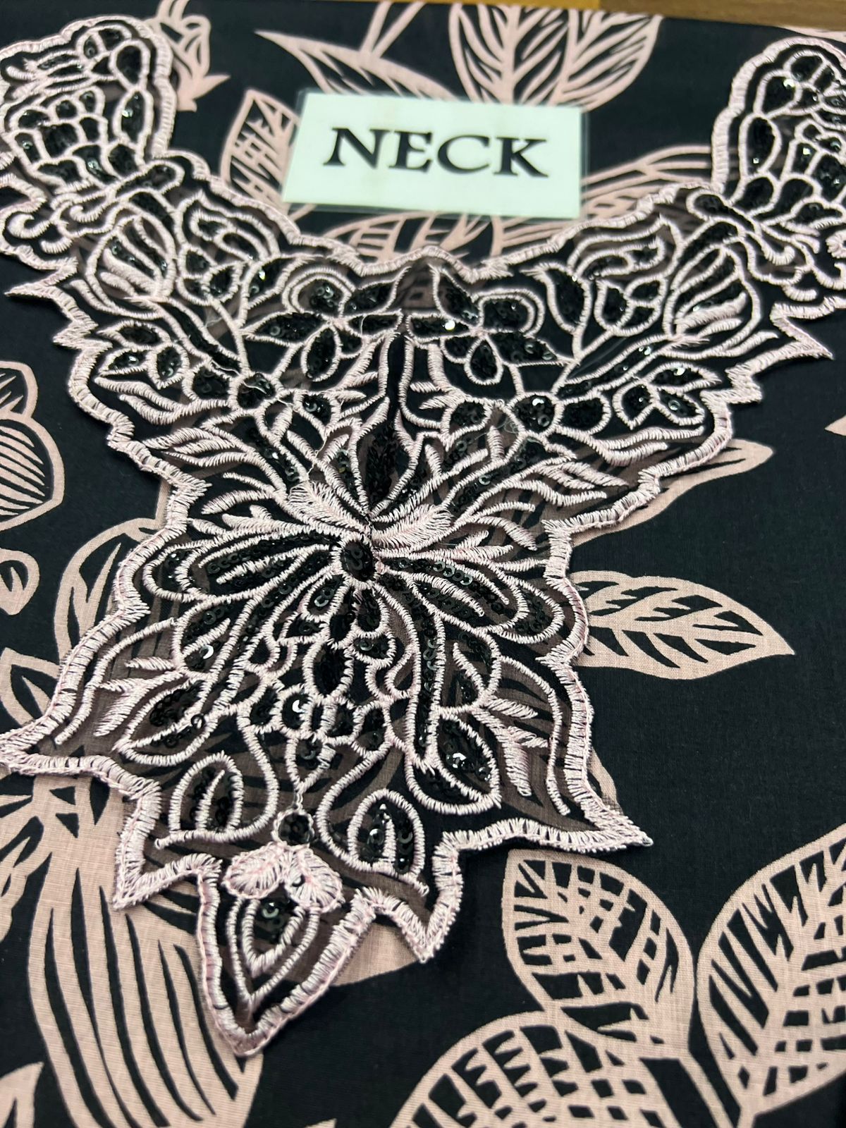 Nureh Np-465B Premium Pure Lawn With Chiffon Emb Duppata 26