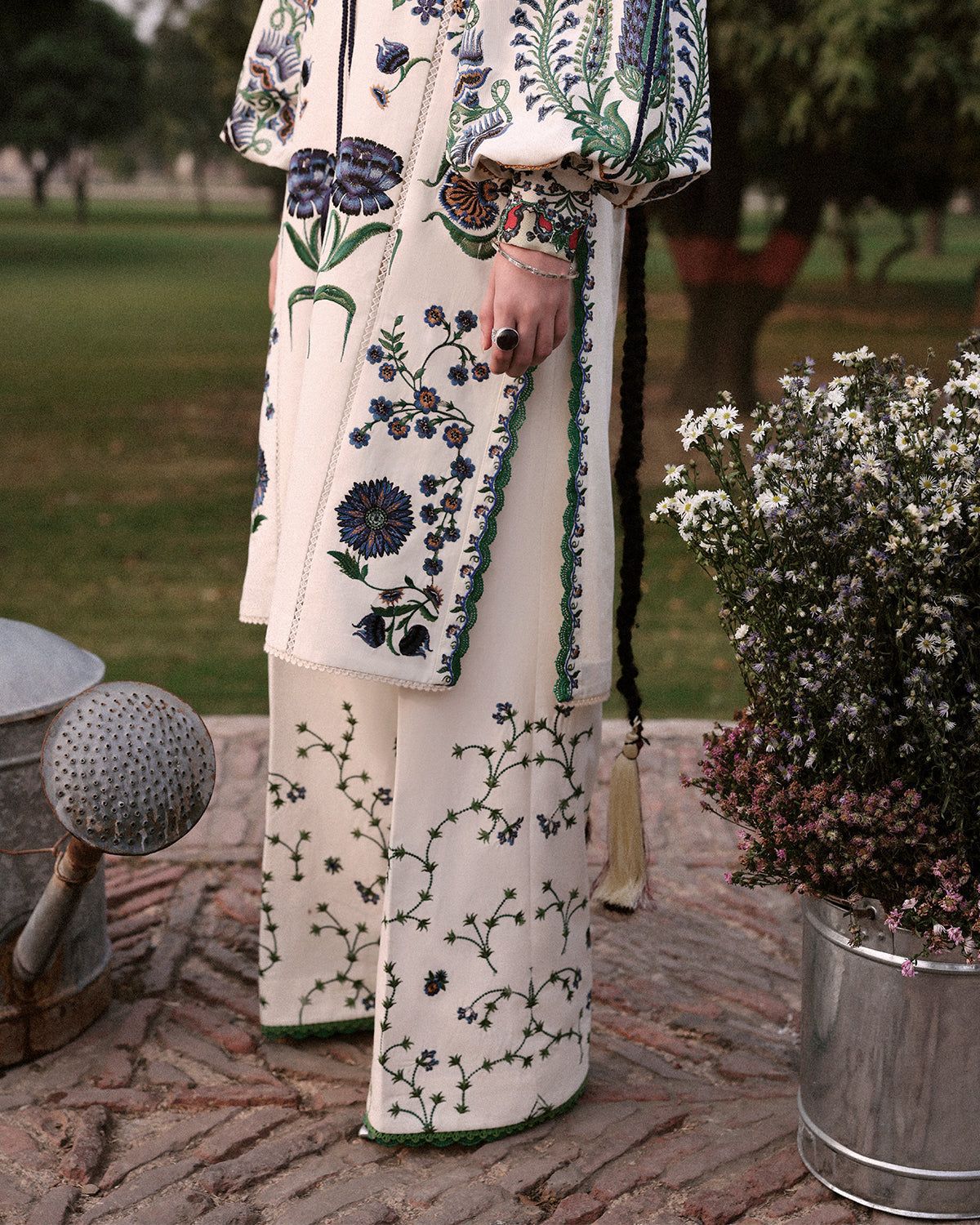 Jugno Wz-85 Premium Pure Lawn Chikankari Formal & Party Wear Dress 2026