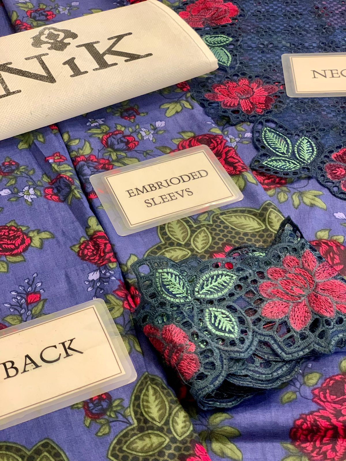 Iznik EFL-12 Premium Pure Lawn With Chiffon Emb Duppata 2026