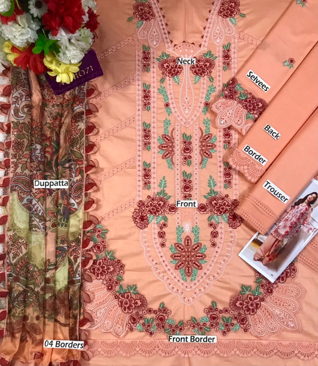 Jade Ombre X Dananeer Most Demanding Premium Pure Lawn Dress With Silk Emb Duppata 26