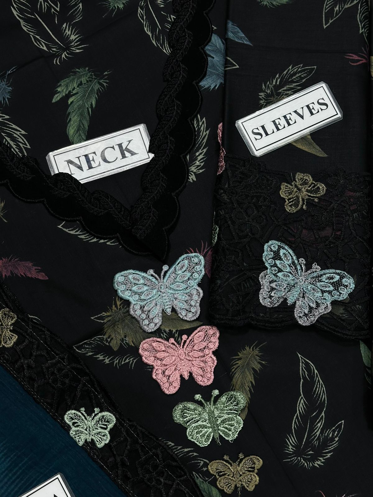 Baroque Wz-83 Black Beauty Premium Pure Lawn With Chiffon Emb Duppata 2026