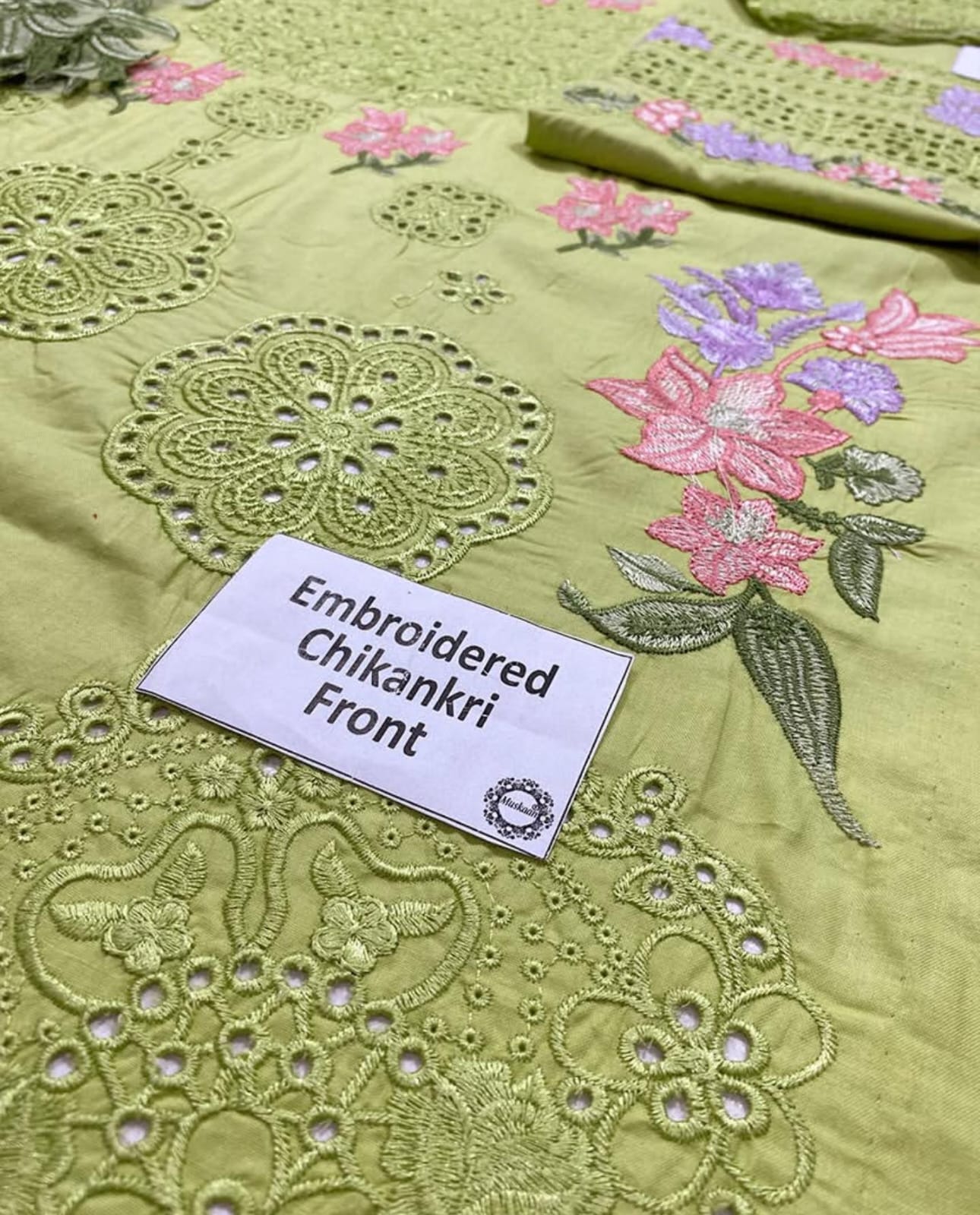 Elaaf Wz-232 Demanding 100% Cotton  With Organza Emb Duppata 2026