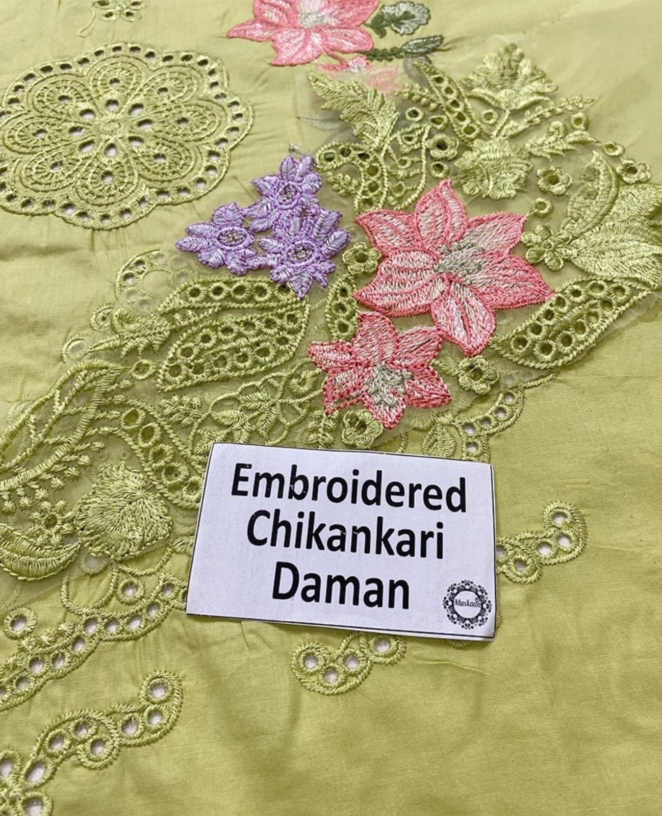 Elaaf Wz-232 Demanding 100% Cotton  With Organza Emb Duppata 2026