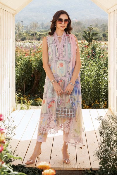 Azadi Sale Embroidered Premium Lawn With Chiffon Duppata & Patches 2026 10