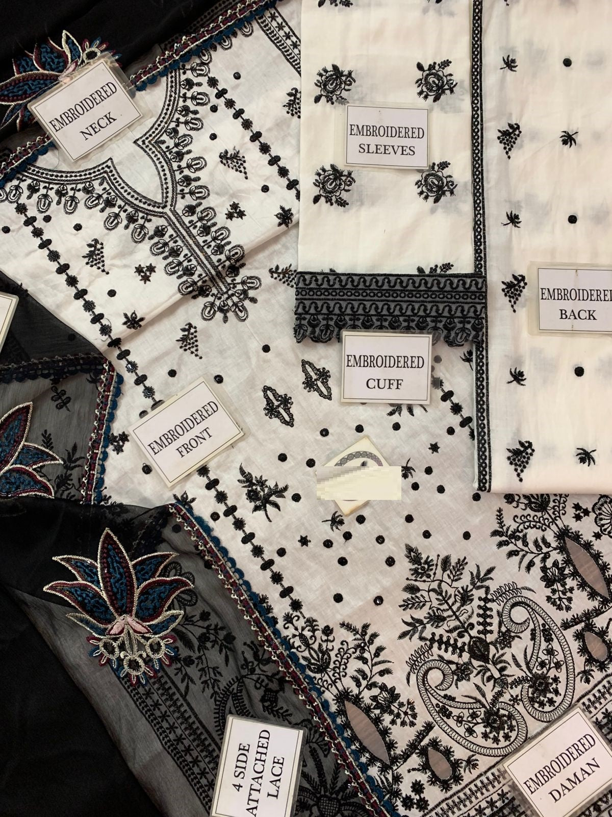 Hussain Rehar Wz-1 White  Most Luxurious White Chikankari Festive Dress 2026