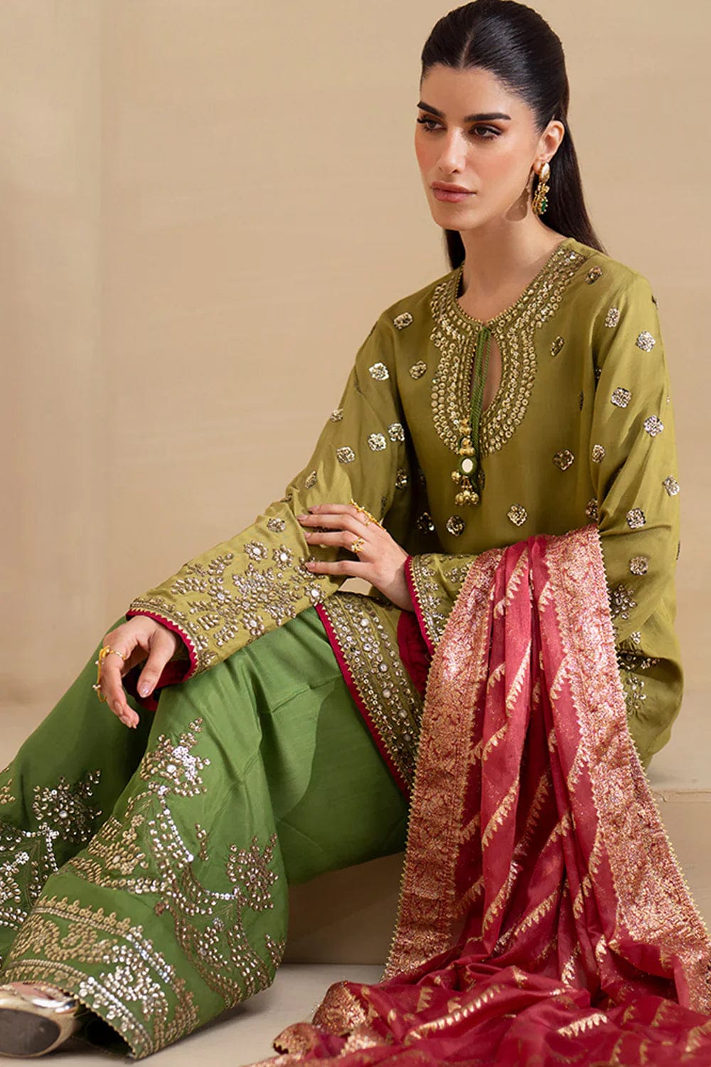 Rangeen The Indian Brand Wz-2 Pure Chiffon Dress 26