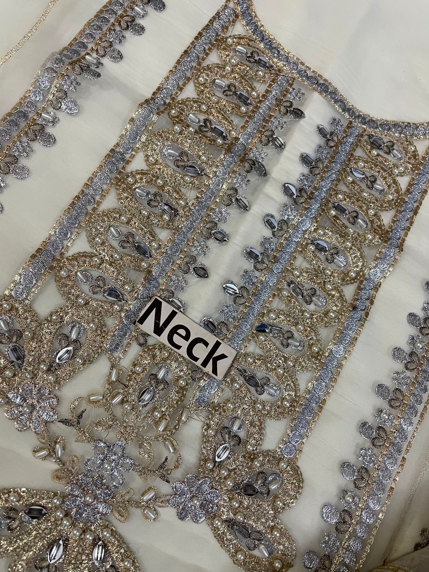 Alizeh Wz=97 Semi Pure Chiffon Dress With Khaadi Net Duppata 2026