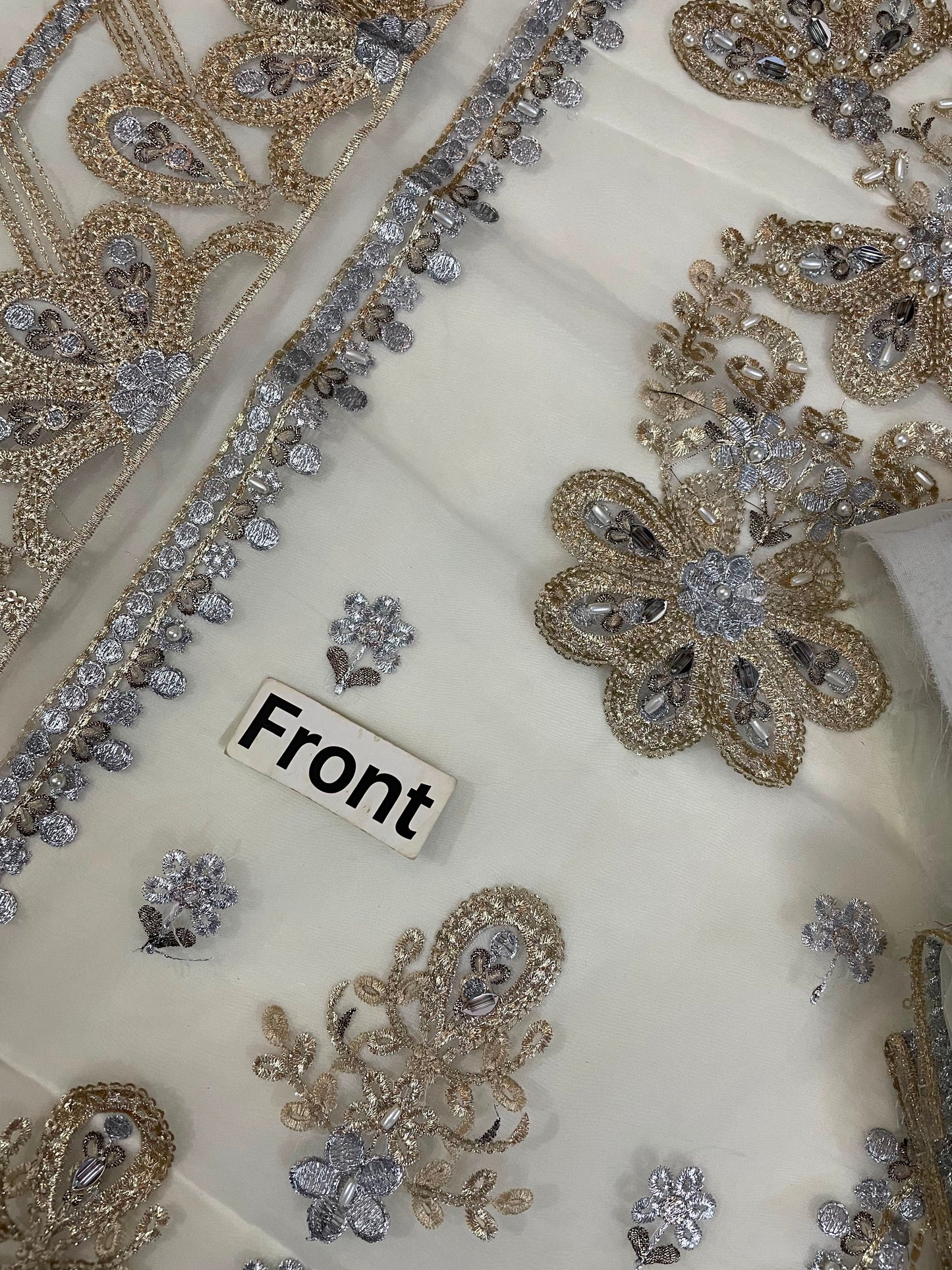 Alizeh Wz=97 Semi Pure Chiffon Dress With Khaadi Net Duppata 2026
