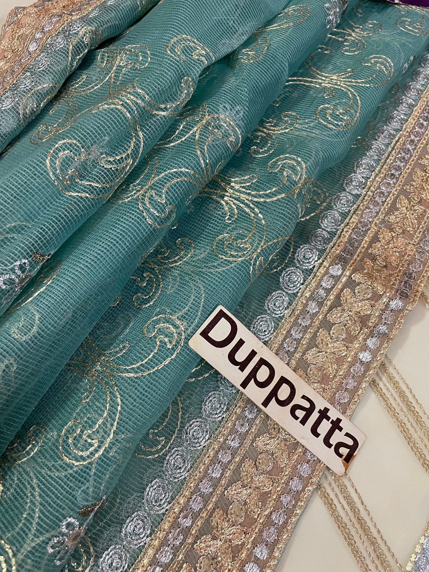 Alizeh Wz=97 Semi Pure Chiffon Dress With Khaadi Net Duppata 2026