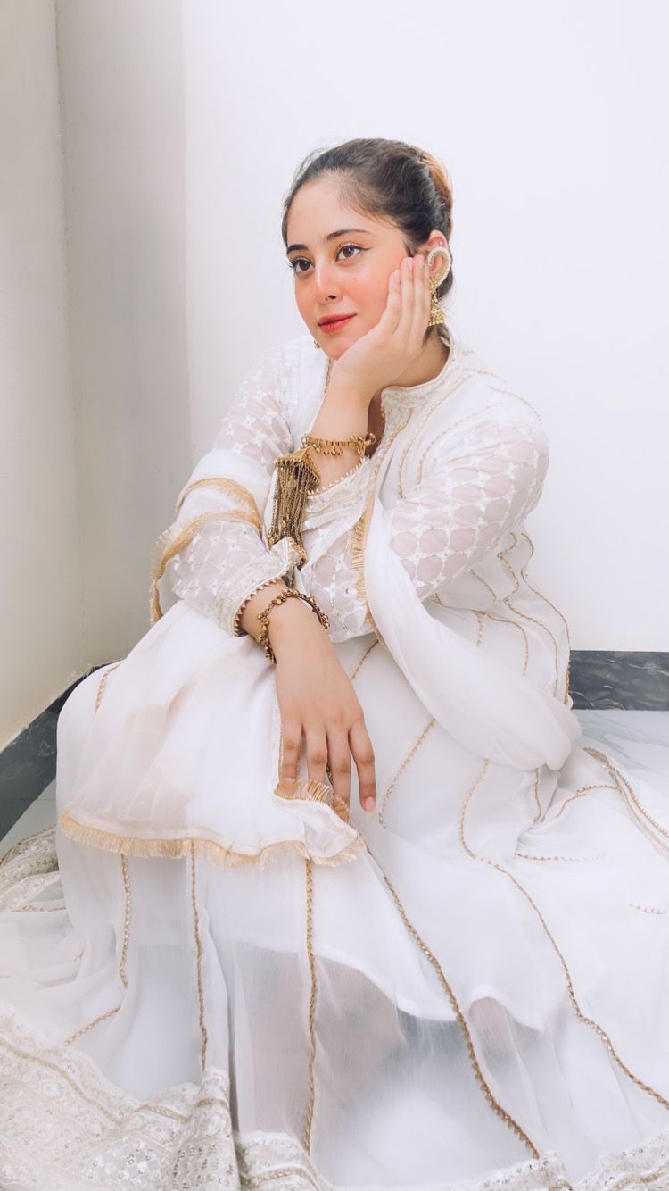 Wearza White Rang 3pc Pure Chiffon Maxi 2024