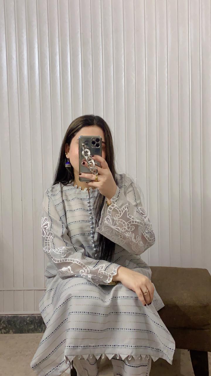 Wearza 2-Piece Co-Ord Set - Premium Khaddar Cotton  Wz-001