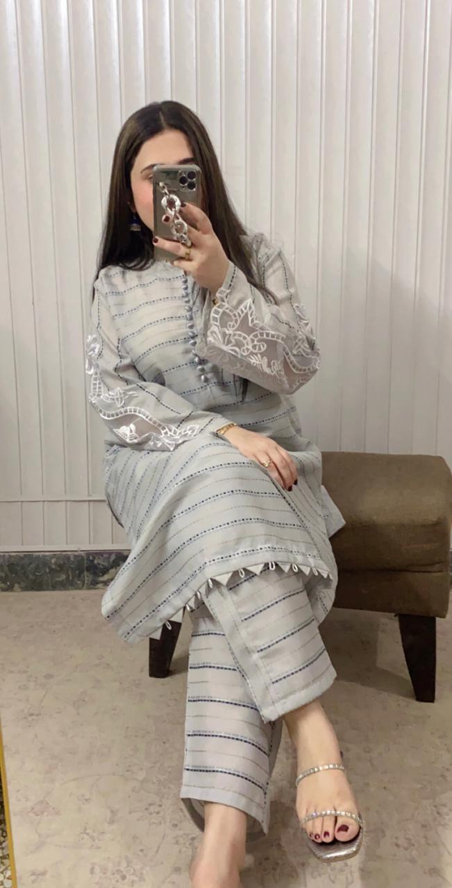 Wearza 2-Piece Co-Ord Set - Premium Khaddar Cotton  Wz-001