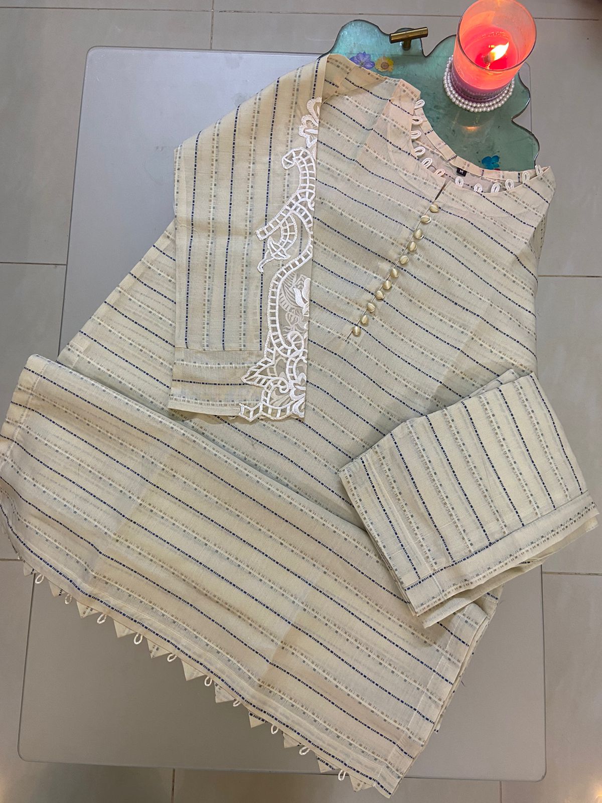 Wearza 2-Piece Co-Ord Set - Premium Khaddar Cotton  Wz-001