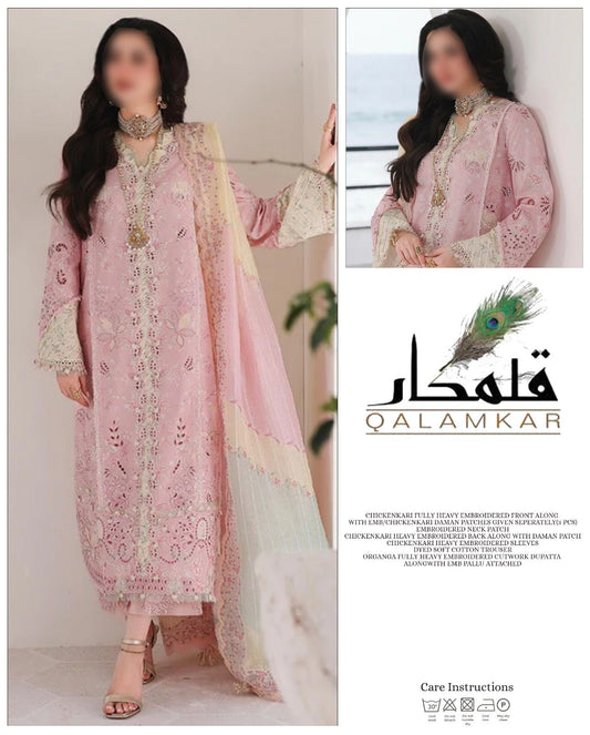 QALAMKAR CHICKENKARI COLLECTION Azadi Sale 2026