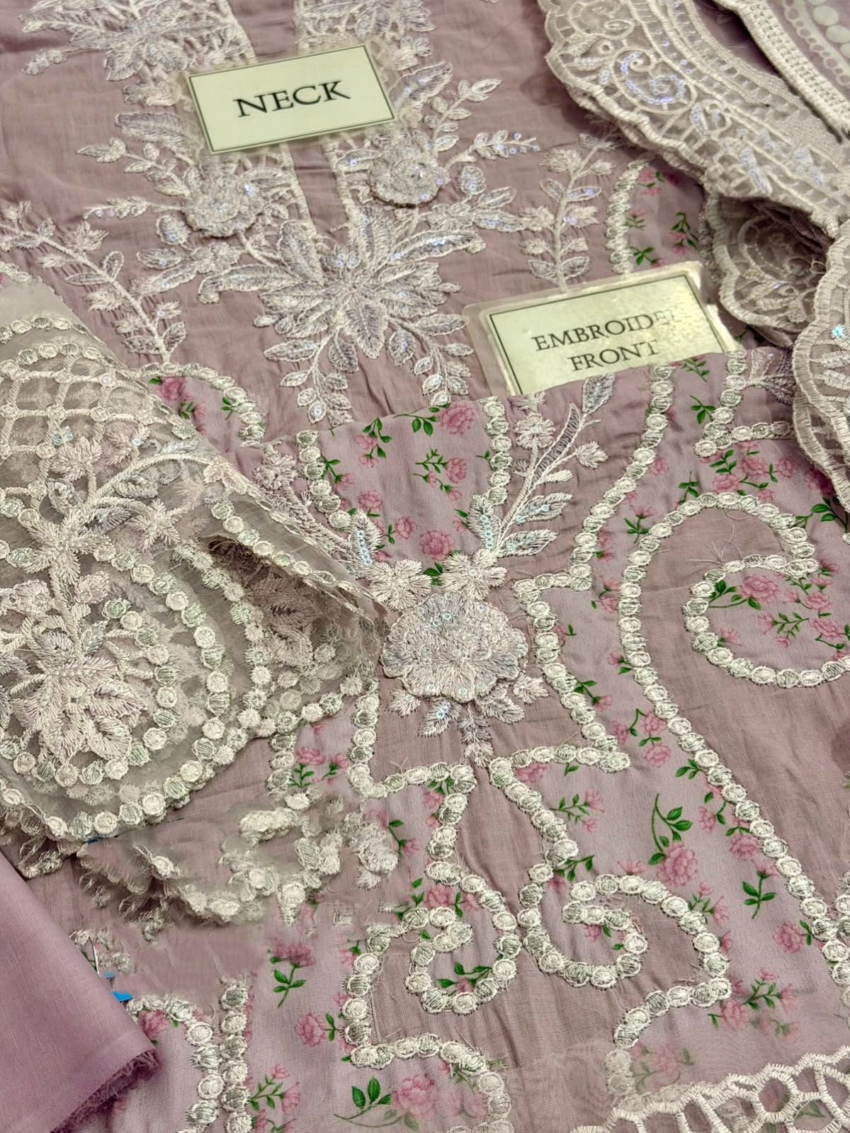 Maria B ELS-26 Premium Pure Lawn Luxery Most Demanded Design With Silk Duppata 2026