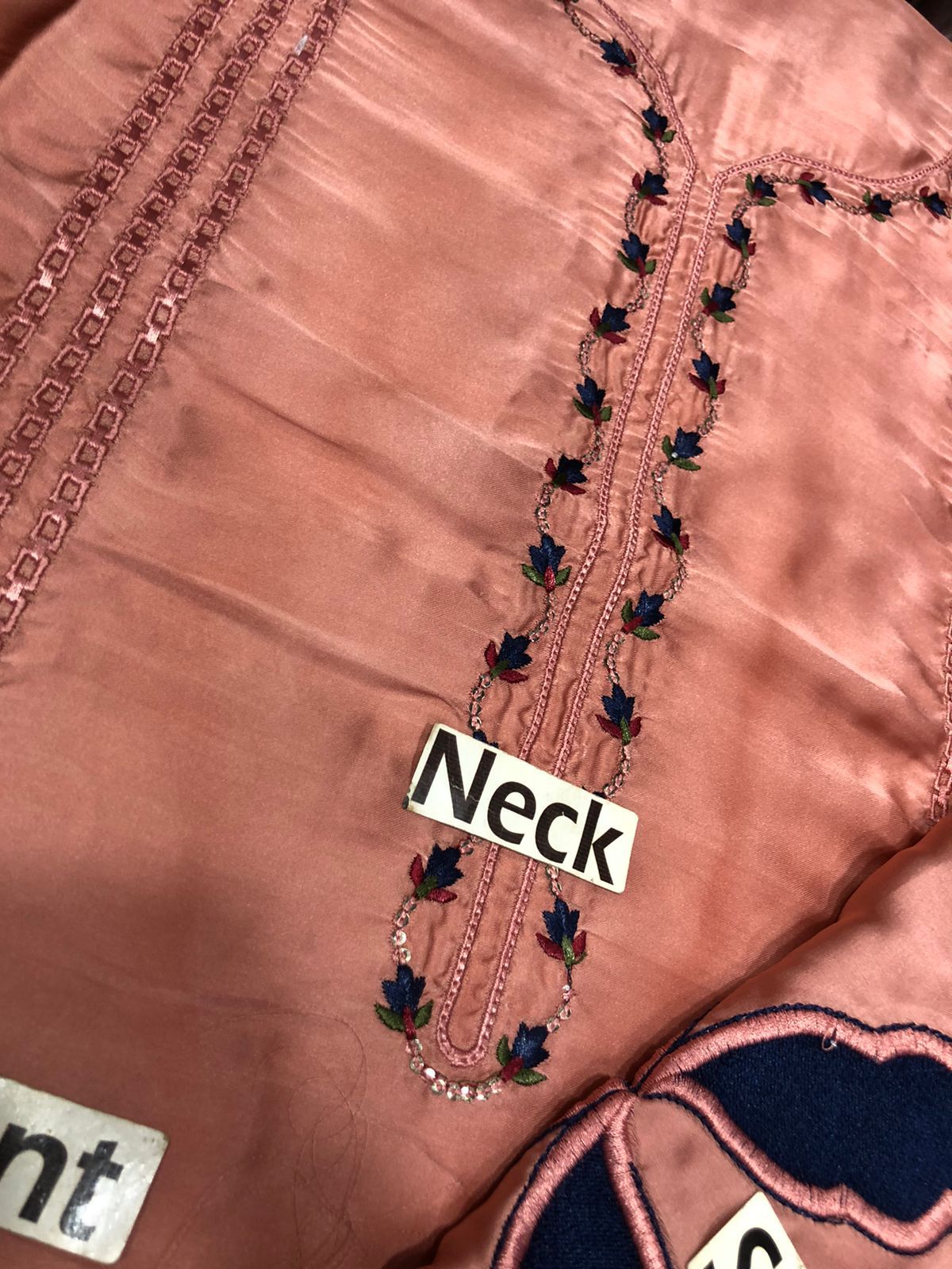 Fiza Naseem Wz-55 Premium Shamoz Silk Emb With Organza Emb Duppata 26