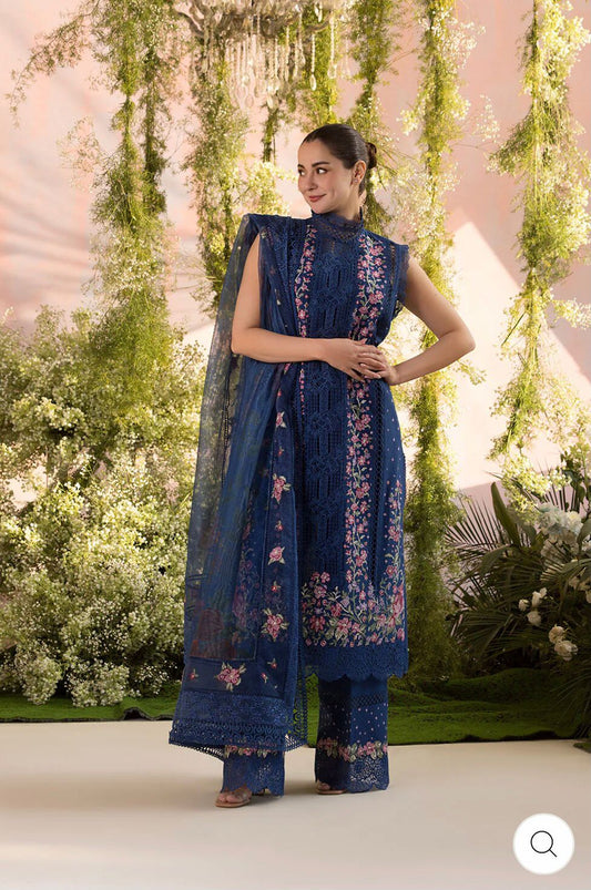 Sobia Nazir Wz-611 Luxury Pure Lawn Summer Eid Collection 2025